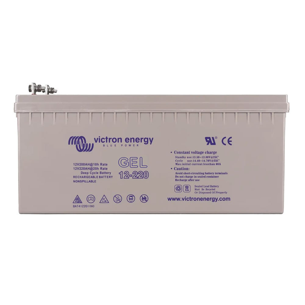 Victron GEL 12V 220Ah – Deep-Cycle Batterie