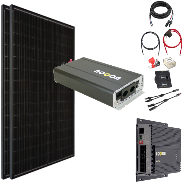 Solaranlage Komplett-Set LARGE - ohne Batterie