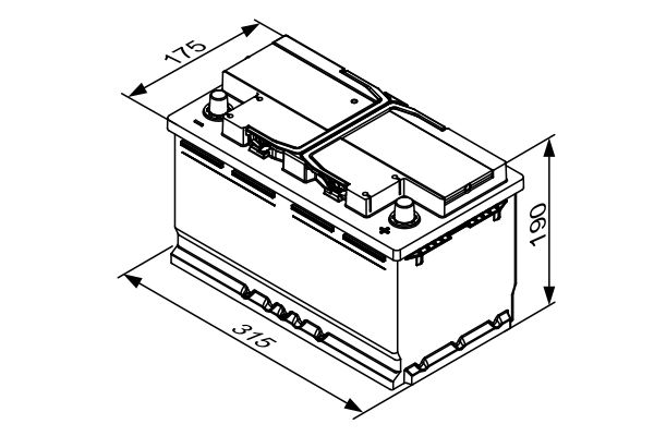 Bosch S4 E11 80Ah EFB Autobatterie 0 092 S4E 111 – Bild 5