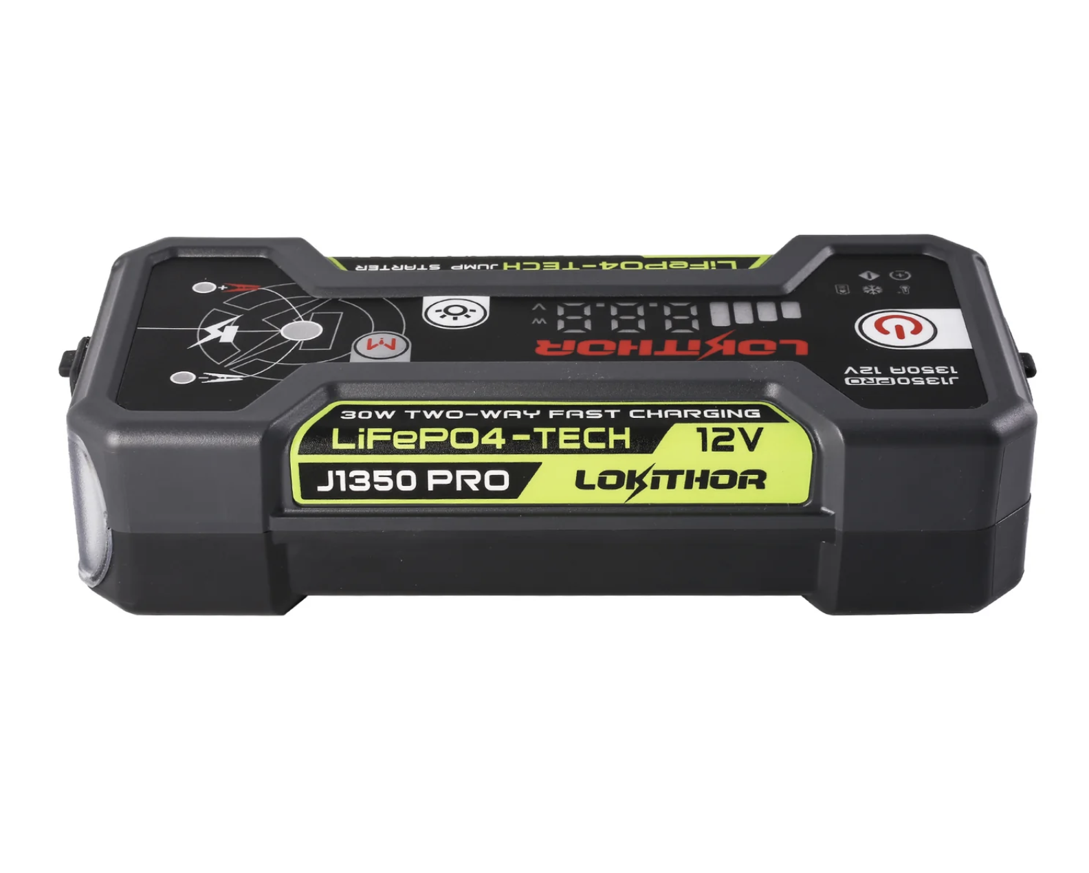 LOKITHOR J1350 Pro 12V LIFEPO4 Jump Starter 1350 Amps – Bild 3