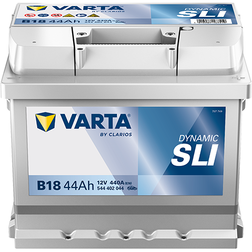 Varta B18 Dynamic SLI 544 402 044 Autobatterie 44Ah (Blue Dynamic)