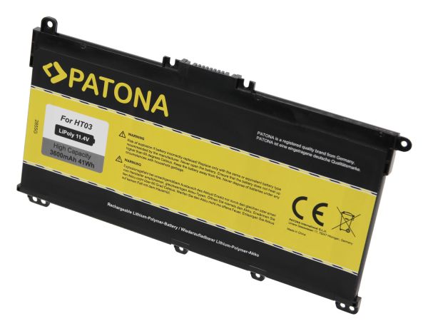 Akku f. HP HT03 HSTNN-IB8O 14S-DQ1030NS Pavilion 14-CE0002UR von Patona