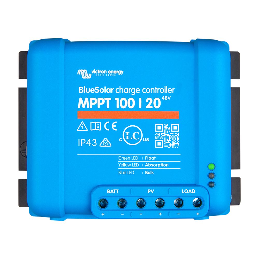 Victron BlueSolar 100/20 MPPT – Solar-Laderegler 12/24/48V 20A