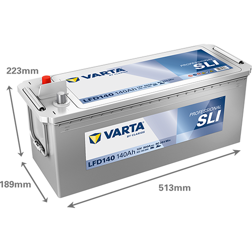 Varta LFD140 PROFESSIONAL SLI 932140080 140Ah – Bild 3