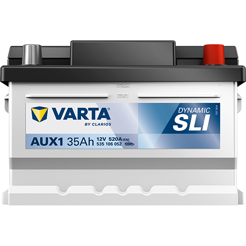 Varta AUX1 Dynamic SLI 535 106 052 Stützbatterie 35Ah (Silver Dynamic) – Bild 3