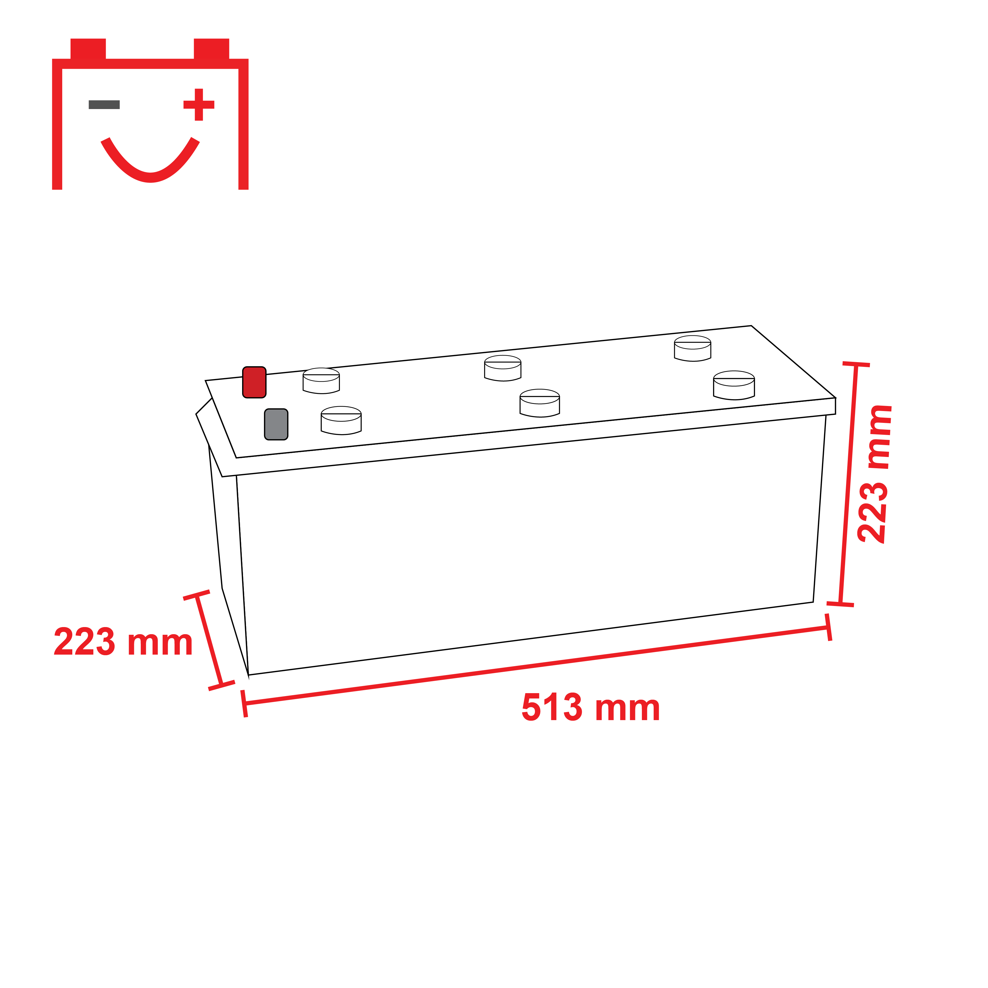 Exide EG1803 StartPRO 180Ah LKW-Batterie