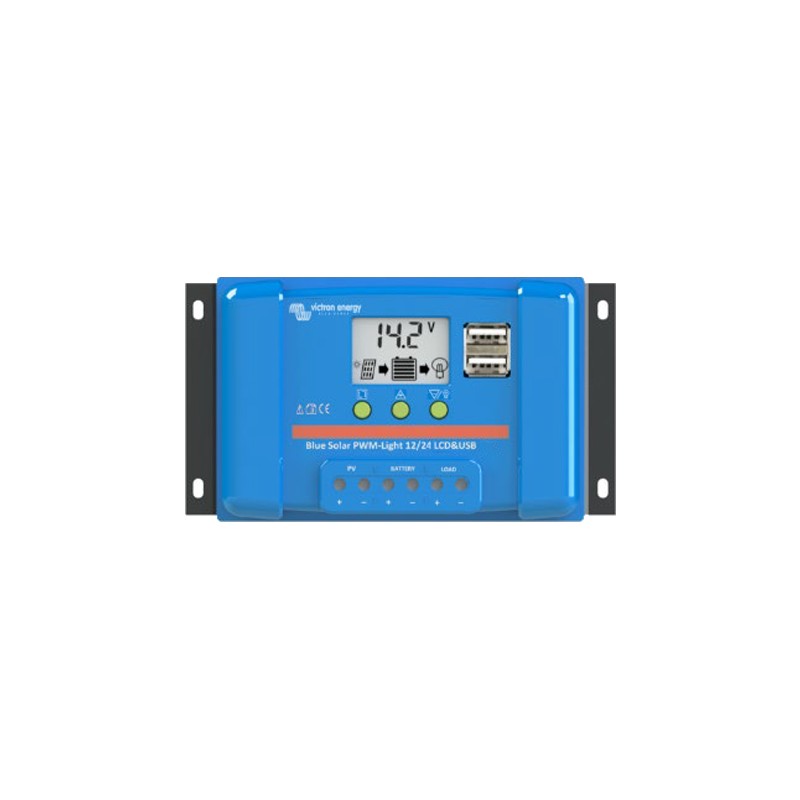 Victron BlueSolar 5A PWM Solar-Laderegler 12V/24V Batterie