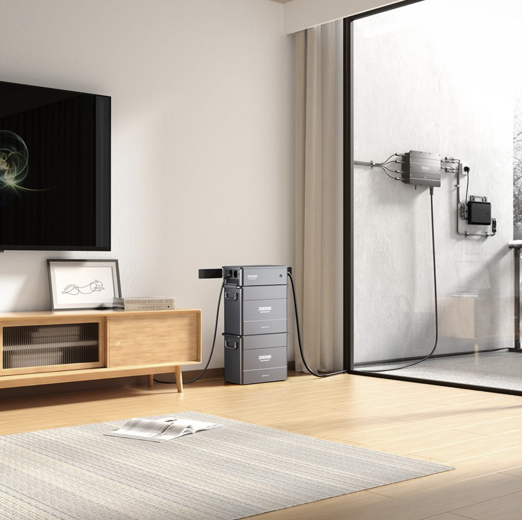 Zendure SolarFlow ACE1500 On- und Off-Grid-Steuerungsmodul – Bild 8