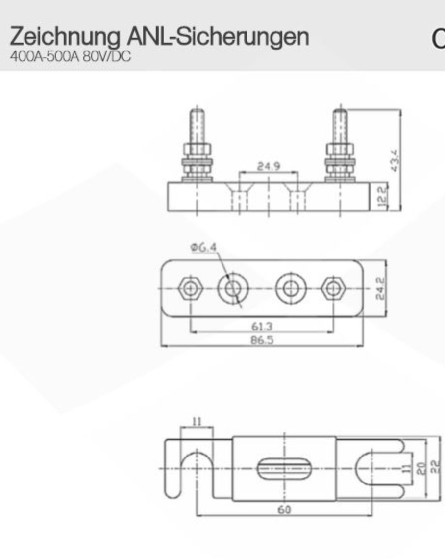 Victron ANL-Sicherungshalter – für ANL-Fuse – Bild 3