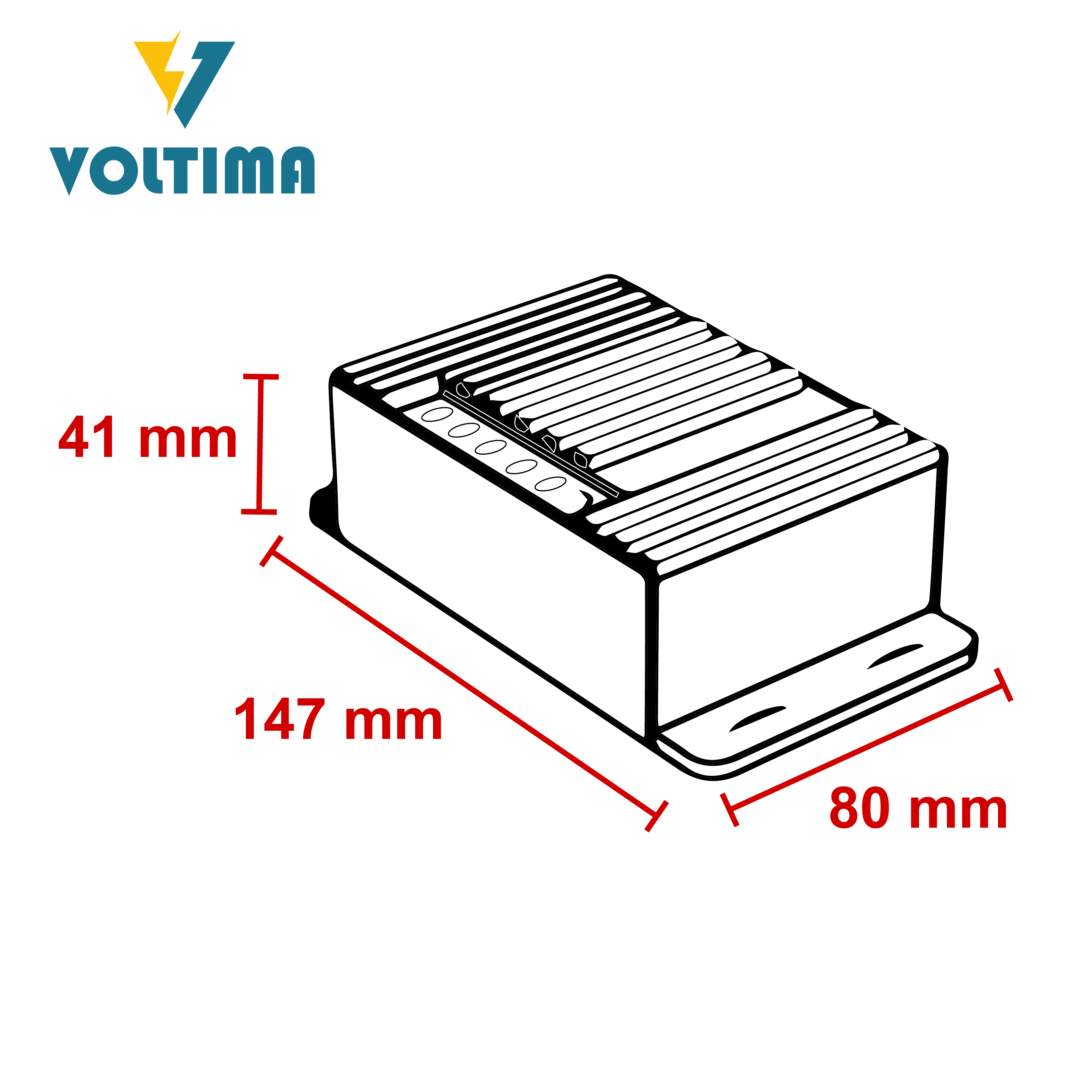 VOLTIMA SCD12 MPPT Solar-Laderegler Dual 12V 165Wp 50V 12A – Bild 7