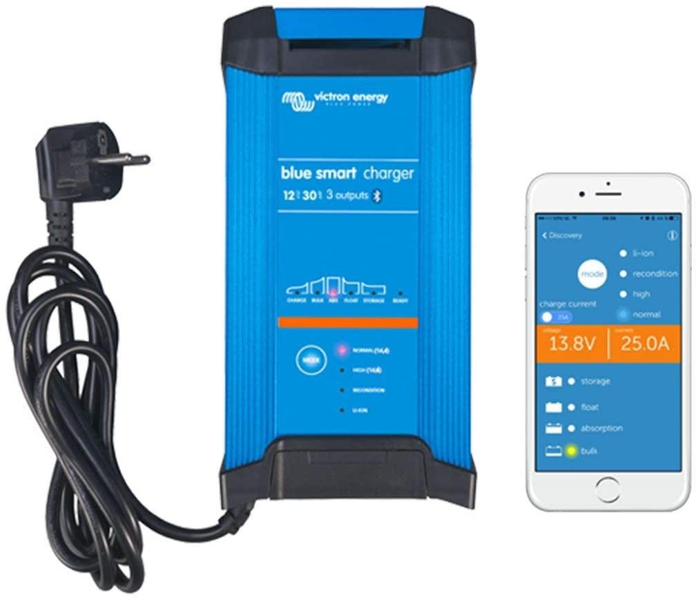 Victron Blue Smart IP22 12/15 – Batterieladegerät 12V 15A (3 Ausgänge) – Bild 2