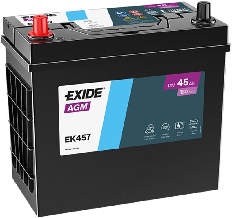 Exide EK457 AGM 45Ah Autobatterie