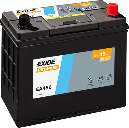 Exide EA456 Premium 45Ah Autobatterie 545 155 033