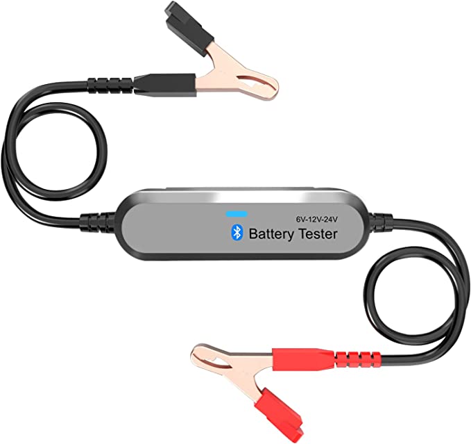 Bluetooth Batterietester für Auto, Motorrad und LKW KONNWEI BK200 6V/12V/24V