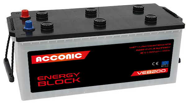 ACCONIC VEB200 EnergyCell 96351 200Ah Batterie
