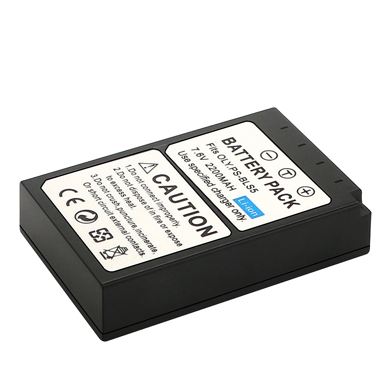 Acconic Photon Series BLS5 Ersatz Akku für Canon PS-BLS-5 PEN EM10 E-M10