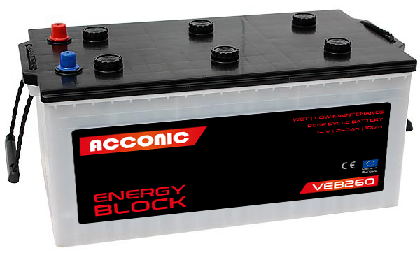 ACCONIC VEB260 EnergyBlock 96801 260Ah Batterie