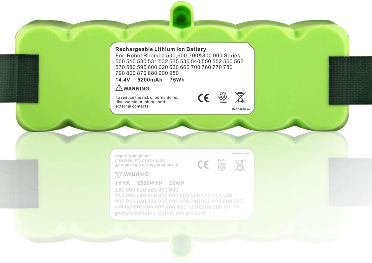 Acconic Akku 5200mAh f. Roomba iRobot 660 665 670 671 675 696 681 790 866 886 896 Scooba 450 – Bild 6