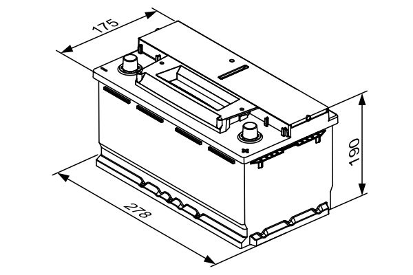 Bosch S4 E08 70Ah EFB Autobatterie 0 092 S4E 081 – Bild 5