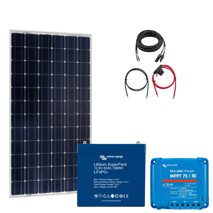 Victron Solaranlage Basic-Set SMALL - mit Lithium Batterie