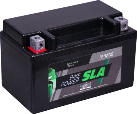 Intact SLA12-10Z-S Bike-Power SLA 8,5Ah Motorradbatterie (DIN 50922) YTZ10-S, YT10B-4