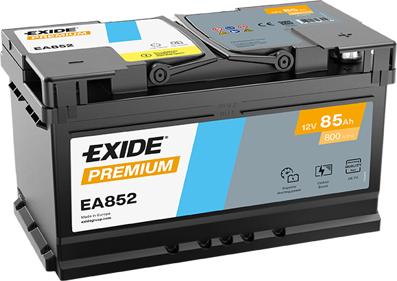 Exide EA852 Premium Carbon Boost 85Ah Autobatterie 585 200 080