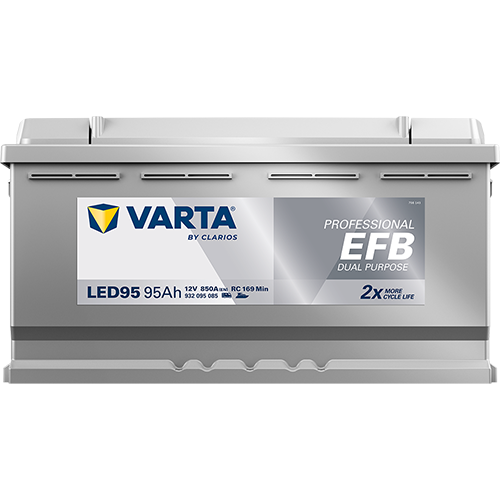 Varta LED95 Professional EFB 95AH Batterie – Bild 4