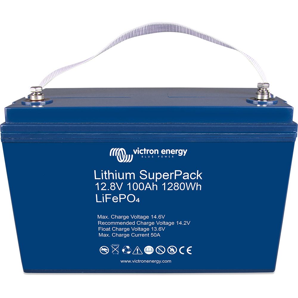 Victron Lithium SuperPack – LiFePO4 Batterie 12.8V 100Ah – Bild 2