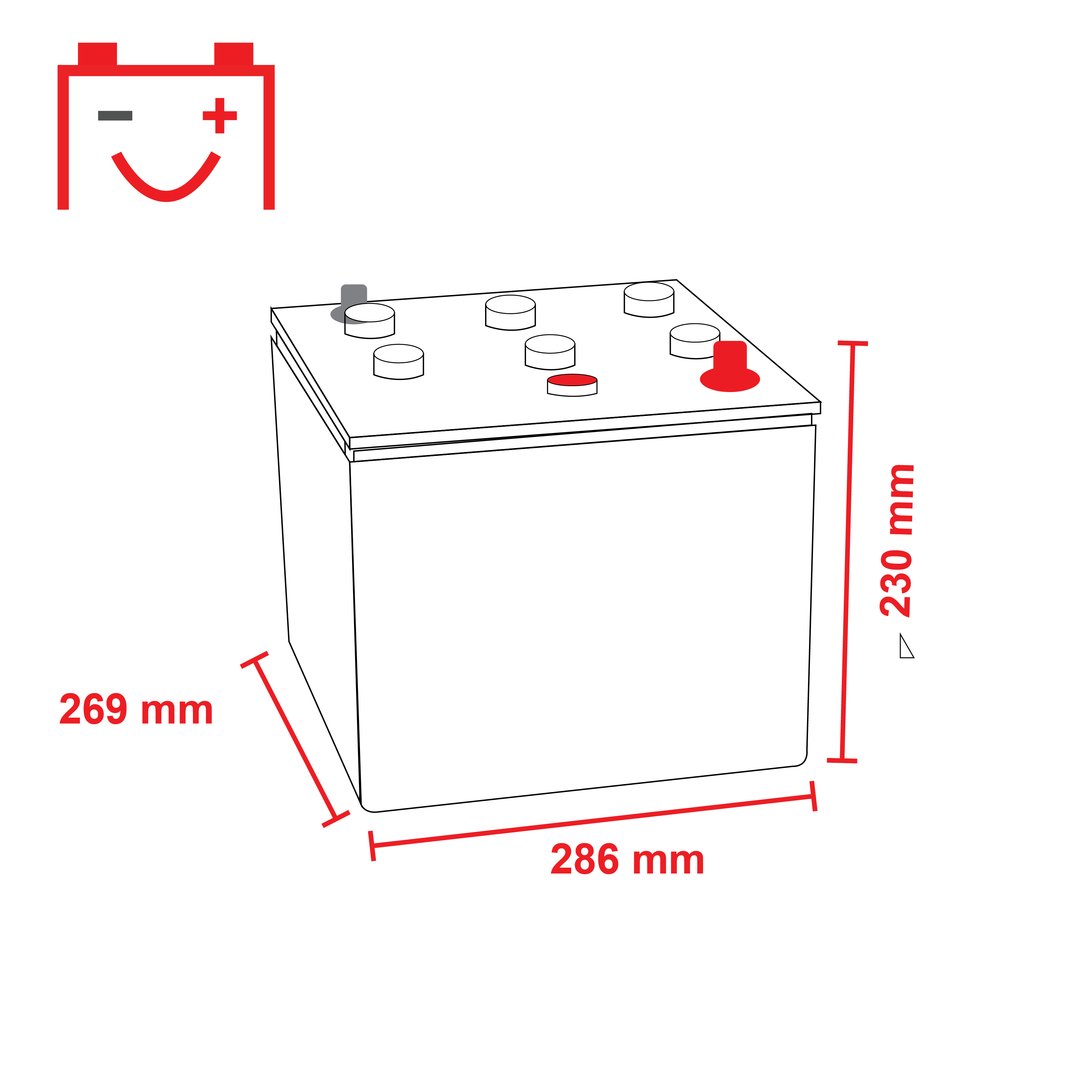 VARTA J3 ProMotive Heavy Duty 625 023 000 LKW-Batterie 125Ah