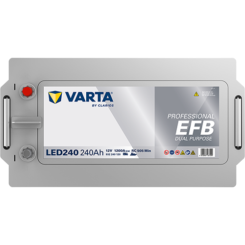 Varta LED240 Professional EFB 240AH Batterie – Bild 5