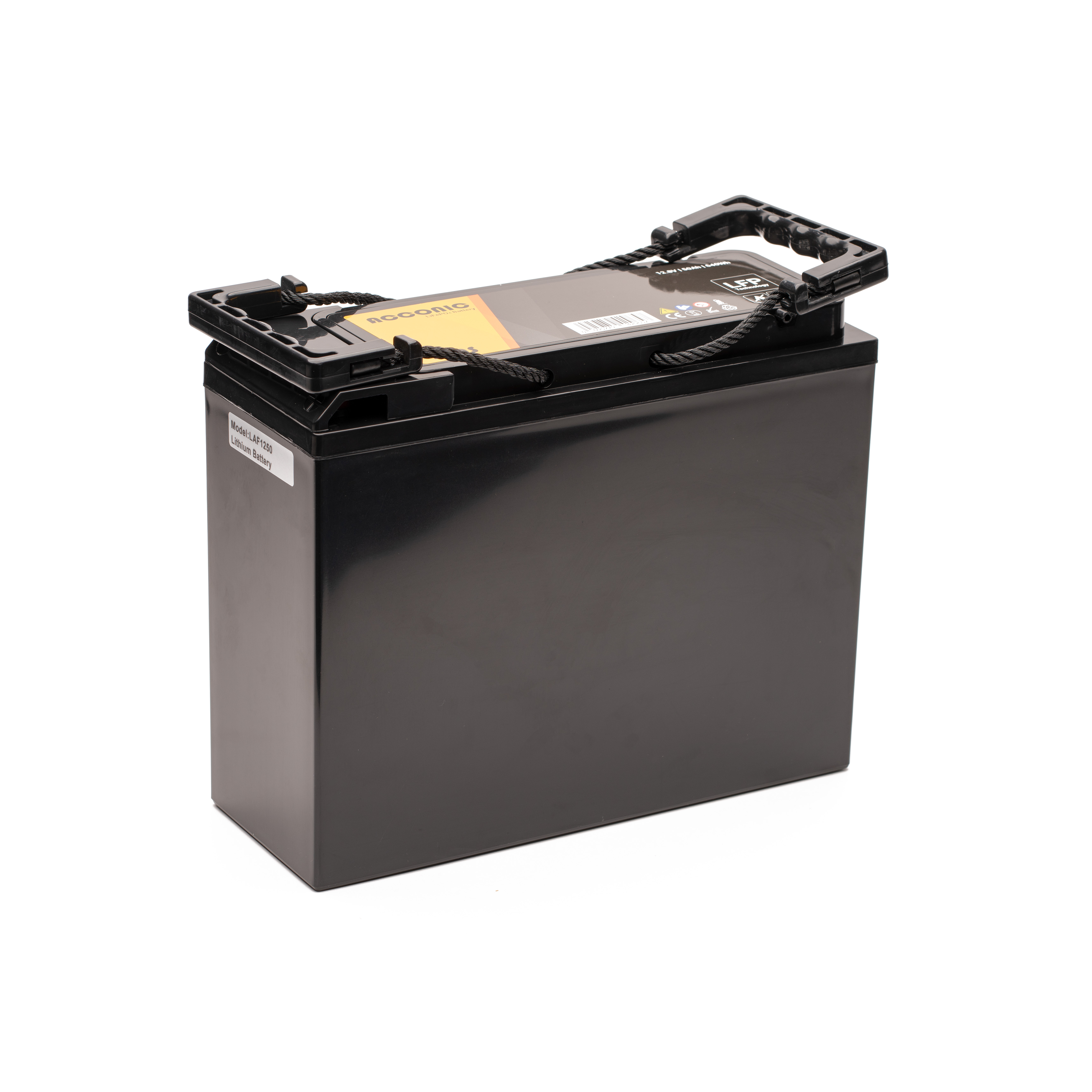 Acconic A50S LiFePO4 12V Lithium Slim Versorgungsbatterie 50Ah