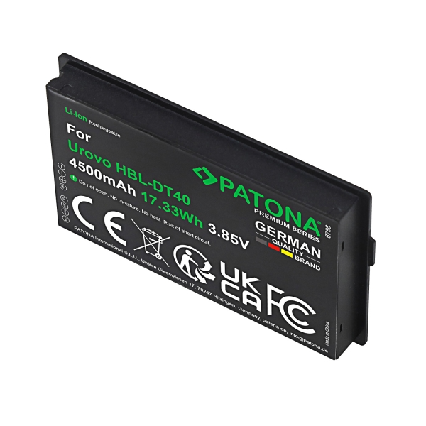 PATONA Premium Akku für Urovo DT40 HBL-DT40 – Bild 6