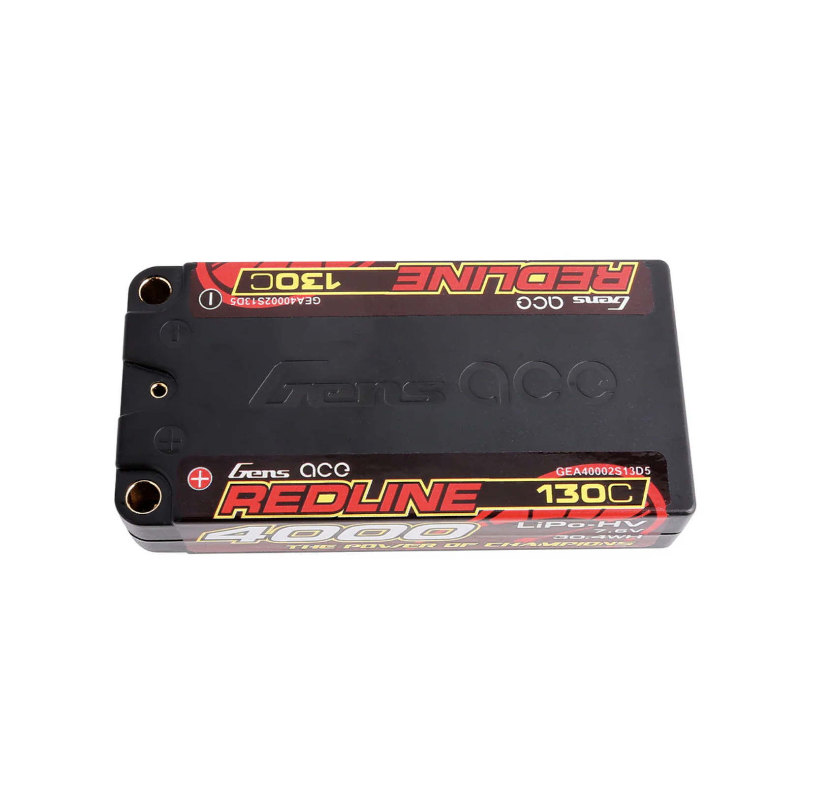Gens ace 4000mAh 7.6V 130C 2S1P Redline Series HardCase Lipo Batterie GEA40002S13D4