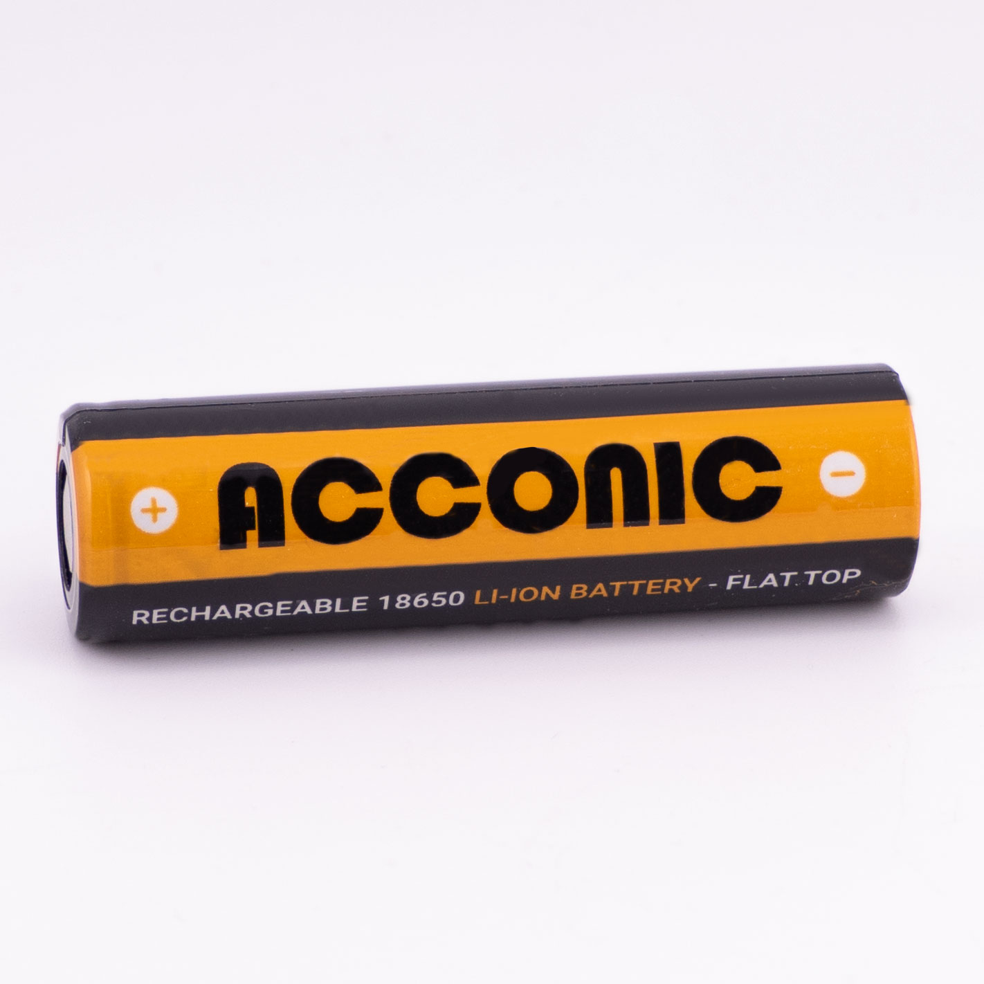 Acconic 3450mAh 3.7V 18650 Zelle Li-Ion Akku ungeschützt flattop (Ersetzt: INR18650-35E) – Bild 2