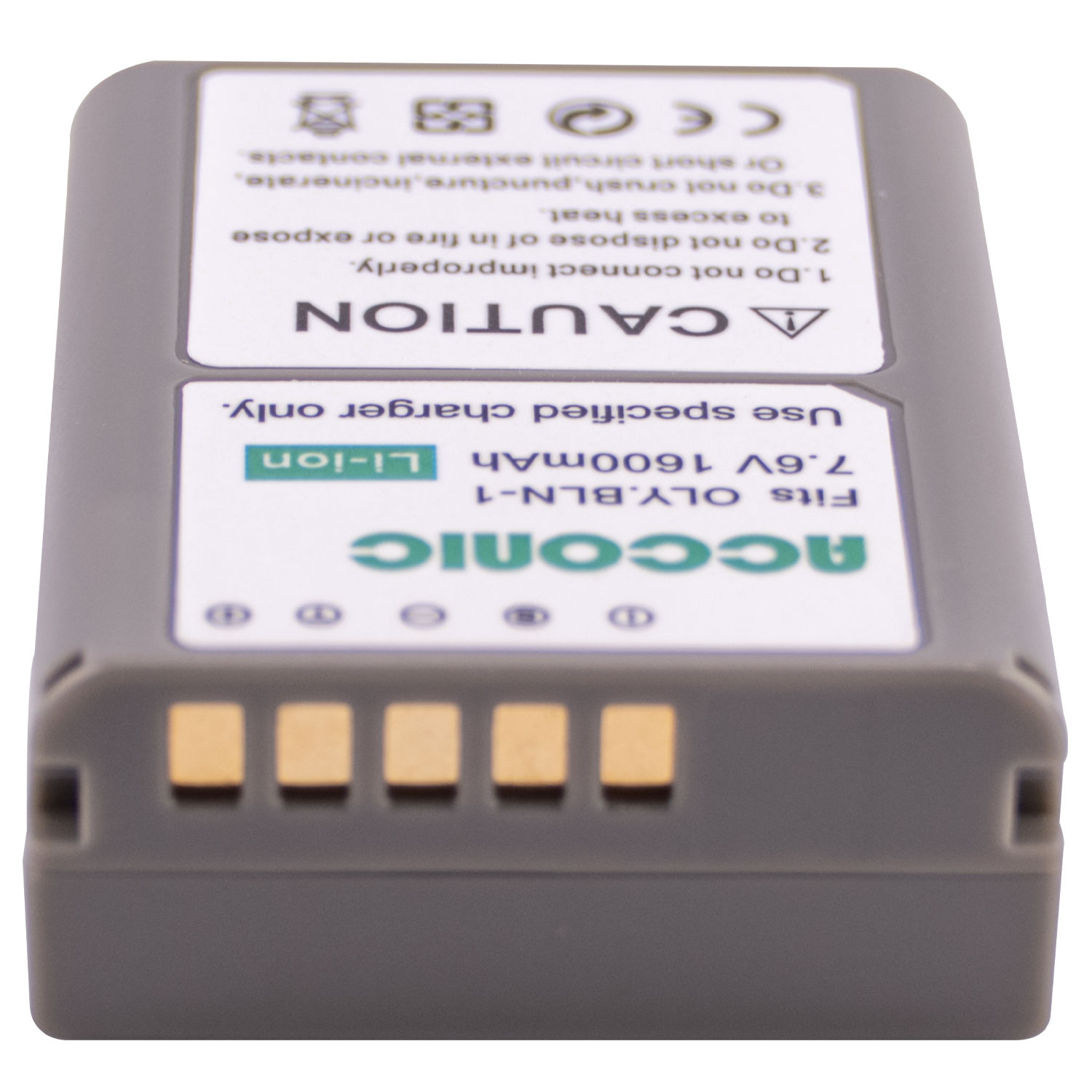 Acconic Photon Series BLN-1 Ersatz Akku für Olympus PS-BLN-1 OMD EM1 EM5 – Bild 4
