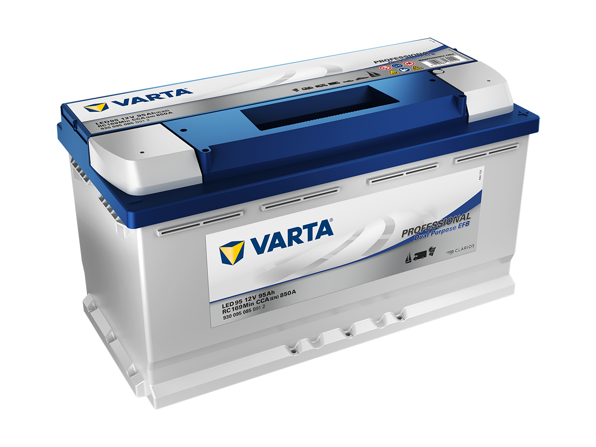 Varta LED95 Professional EFB 95AH Batterie – Bild 2