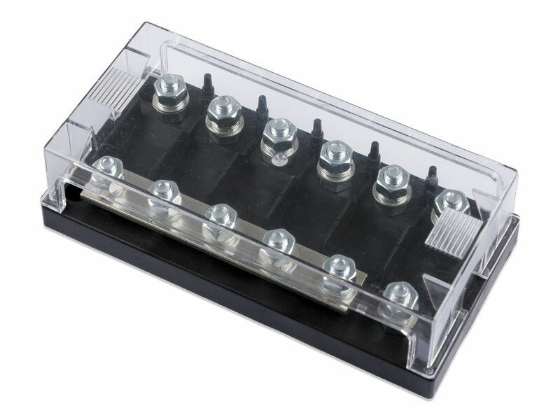Victron MEGA-Sicherungshalter mit Busbar – 250A 6-fach