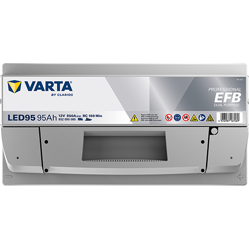 Varta LED95 Professional EFB 95AH Batterie – Bild 5