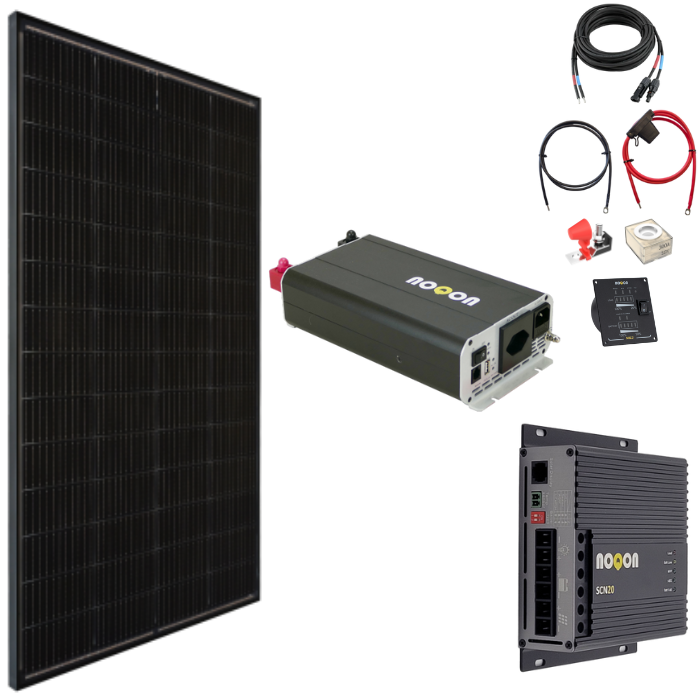 Solaranlage Komplett-Set MEDIUM - ohne Batterie
