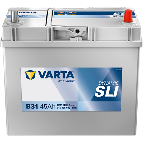 Varta B31 Dynamic SLI 545 155 033 Autobatterie 45Ah (Blue Dynamic)