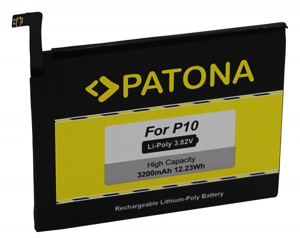 Akku f. Huawei P10 Honor 9 STF-AL00 HB386280ECW CS-HUP110SL von Patona