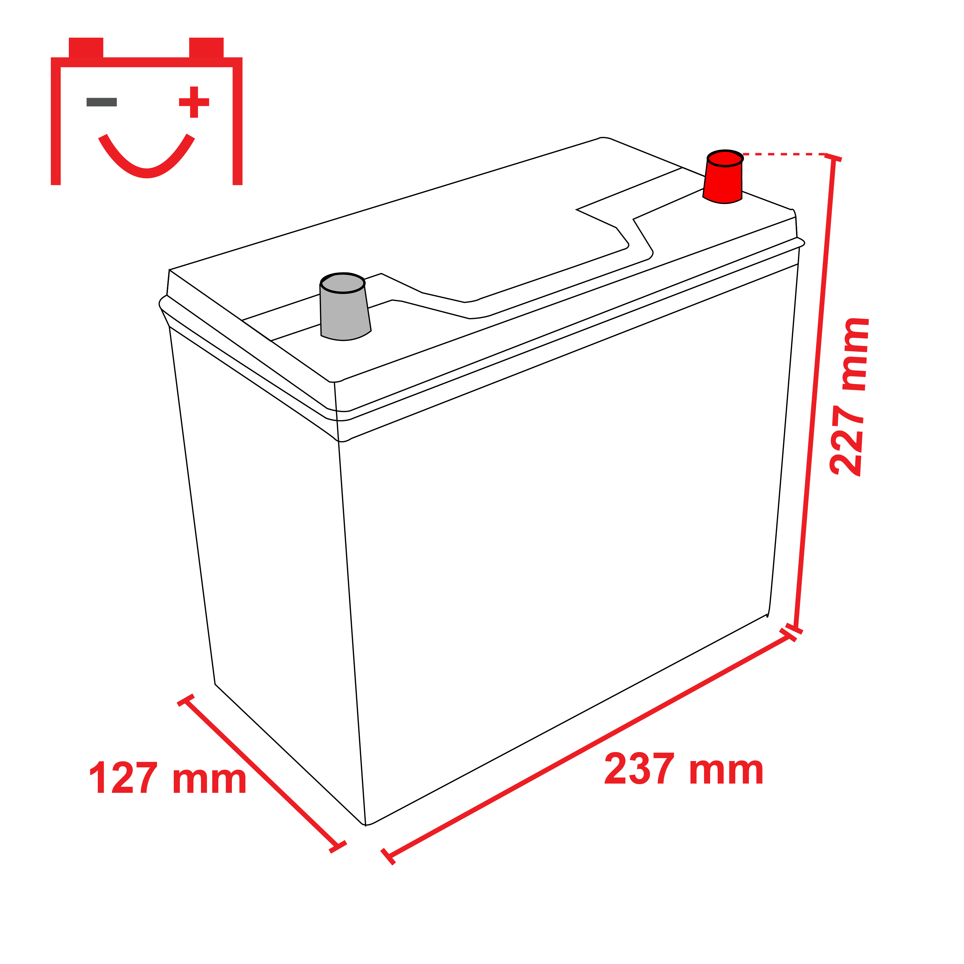 Voltic VP54523 Perfomance 47Ah Autobatterie 545 156 033
