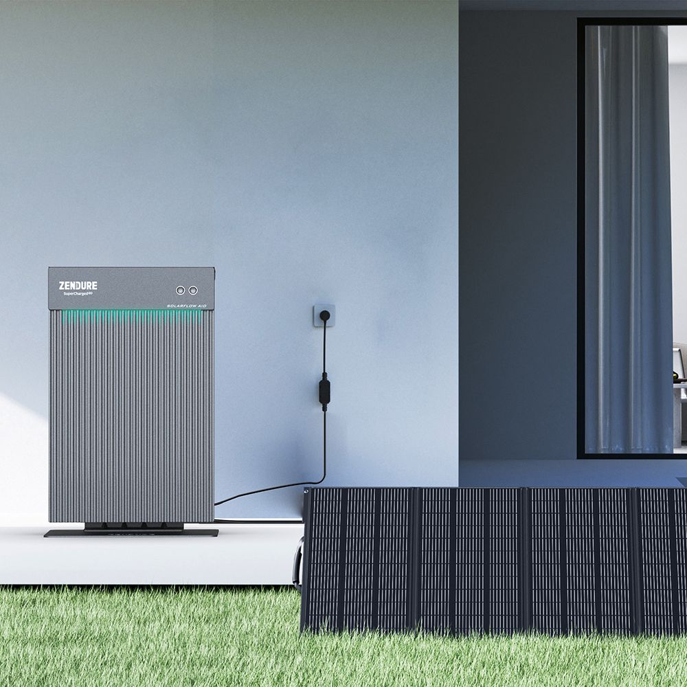 Balkonkraftwerk Set 890Wp mit Zendure AIO2400 2,4 kWh Speicher – Bild 5