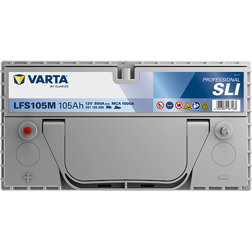 Varta LFS105M PROFESSIONAL SLI 931105080 105Ah – Bild 4