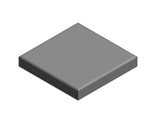 Van Der Valk 7506303045 Masseklotz ganz (Beton - 9kg) Flachdachmontage ValkPro+ L10