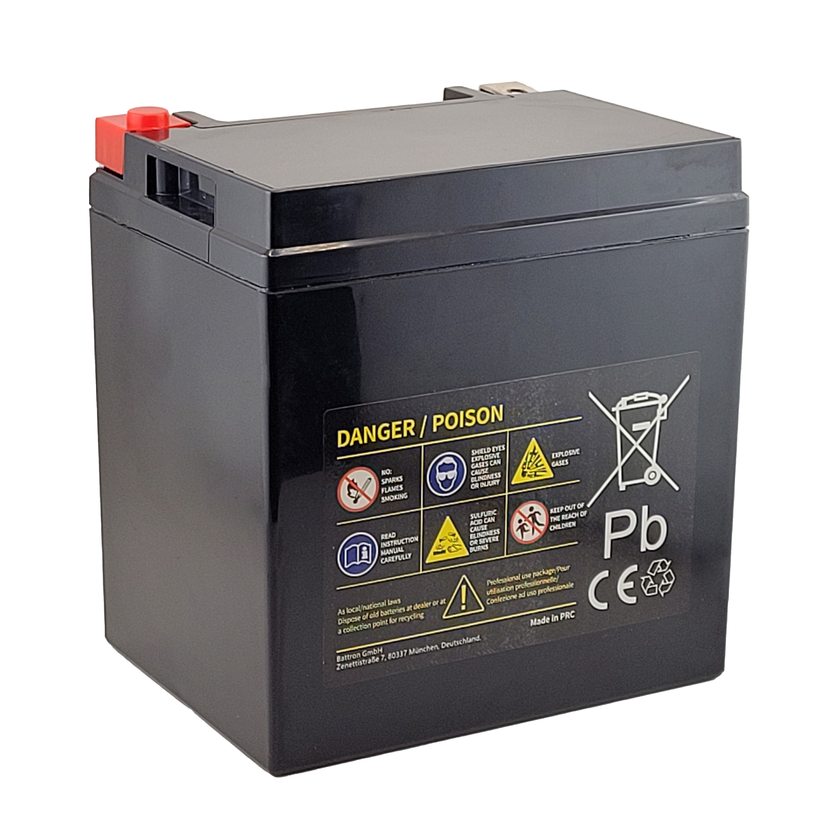 ACCONIC Sportivo AGM YTX30L-BS Motorradbatterie 30 Ah 12V (DIN 83000) – Bild 2
