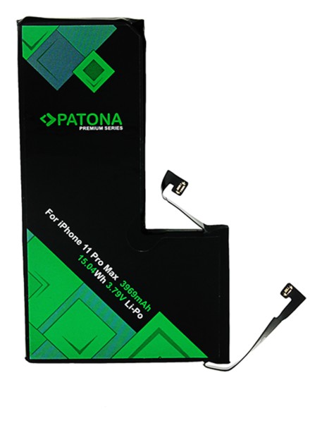 Premium Akku f. Apple iPhone 11 Pro Max A2161 A2218 A2220 616-00651 inkl. Werkzeugset von Patona