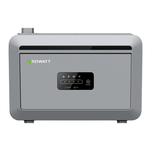 Balkonkraftwerk Set 910Wp mit Growatt 4kWh LiFePO4 Speicher
