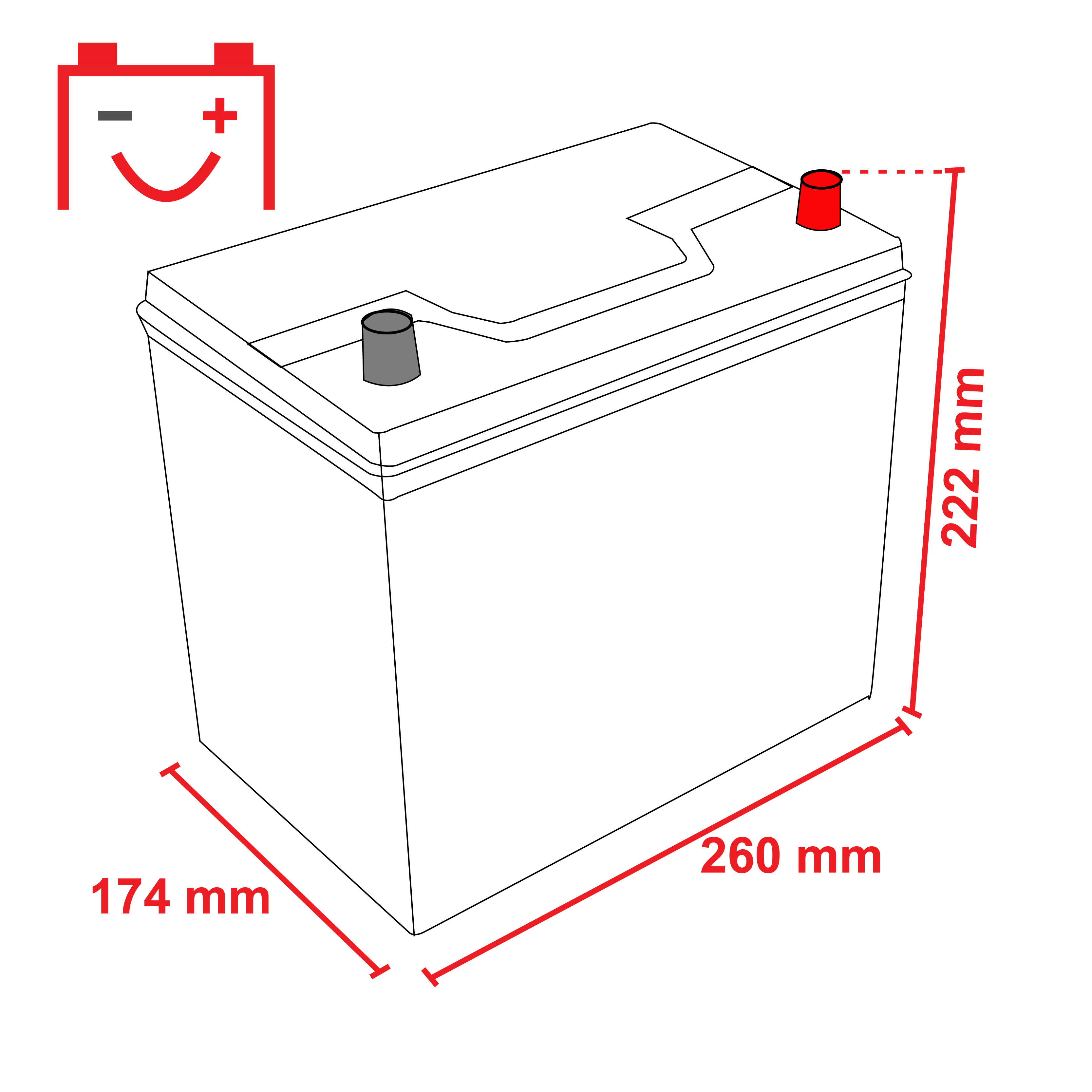 Voltic VP57029 Perfomance 75Ah Autobatterie 570 412 063