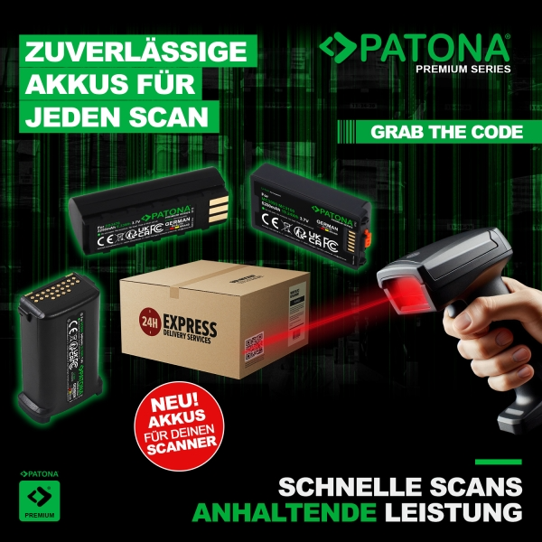 PATONA Premium Akku für Zebra TC70 BTRY-TC7X-46MPP-01 – Bild 2